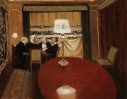Felix Vallotton The Poker Game oil painting reproduction